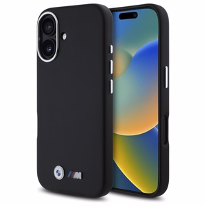 BMW M Smooth Full Wrapped Metal MagSafe iPhone 16 Ümbris - must