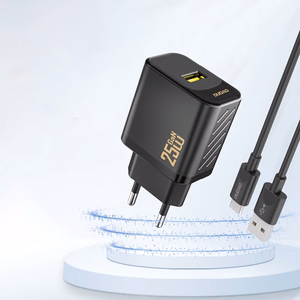 Dudao A27S 25W GaN USB-A Laadija - must