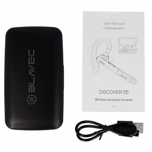Blavec Bluetooth Headset Discover 55 Multipoint + akupank (BHDI55-B) must