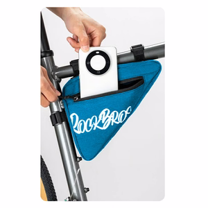 Rockbros G001 Flash Journey kolmnurkne 0,8 l jalgratta raamikott – sinine