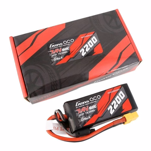Аккумулятор GensAce G-Tech LiPo 2200 мА·ч, 7,4 В, 60C, 2S1P, разъем XT60