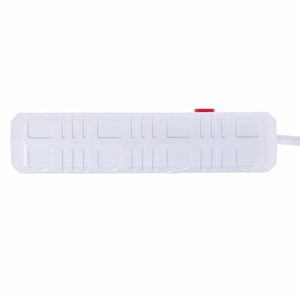 Maclean MCE393 W – pistikupesa pikendusjuhe, 4 pistikupesa + 3×USB, 110–240 V AC, 50/60 Hz, 2,1 A, kuni 2500 W, 3 m, valge