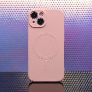 Simple Color Mag ümbris jaoks iPhone 15 6,1" roosa