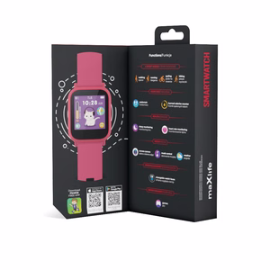 Smart Watch jaoks Kids Maxlife Smartwatch Kids MXSW-200 roosa