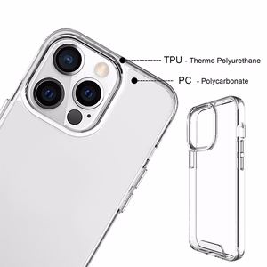 Hybrid Crystal case for Oppo A79 5G transparent