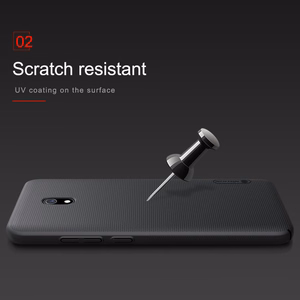 Nillkin Super Frosted Shield Ümbris jaoks Xiaomi Redmi 8A must