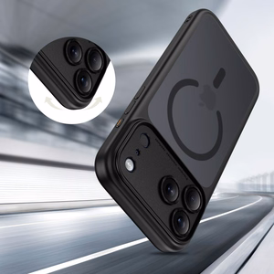 Tech-Protect Magpeak Magsafe CC Ümbris jaoks iPhone 17 Pro Max - Matte must