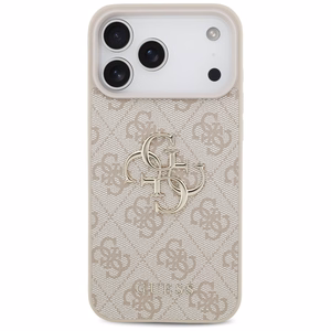 Guess 4G Big Logo Ümbris jaoks iPhone 17 Pro Max - Roosa