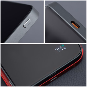Powerbank compatible with MagSafe Forcell F-Energy SuperSlim F5K8 QC4.0 PD3.0 15W 5000 mAh must