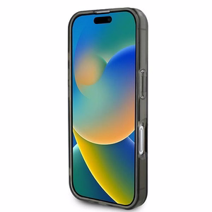 Guess IML Glitter Circle MagSafe ümbris jaoks iPhone 16 - must