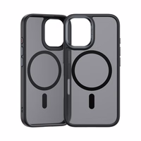 Benks Magnetic Mist Ümbris Metal Frame jaoks Iphone 16 Plus must