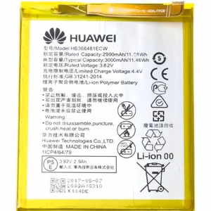 Aku original Huawei P9/P9 Lite/P10 Lite/P20 Lite/P8 Lite 2017/P smart/Honor 8/Honor 5c/Honor 7 Lite/Y6 2018/Y7 2018 3000mAh (HB366481ECW) (service pack)