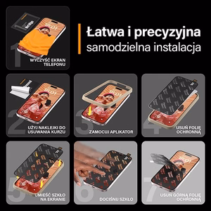 PanzerGlass Ultra-Wide Fit Privaatsus Karastatud klaas with Positioner jaoks iPhone 15 Pro