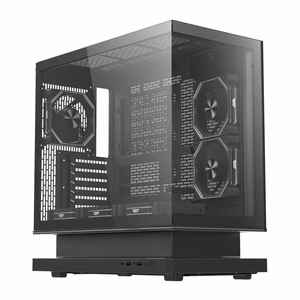 DarkFlash F1 ATX-arvutikorpus 6 ventilaatoriga, must
