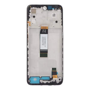 Ekraan Xiaomi Redmi 12 4G / Redmi 12 5G / Poco M6 Pro 5G puutetundliku klaasi ja raamiga must OEM