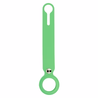 Silikoon loop jaoks Airtag roheline