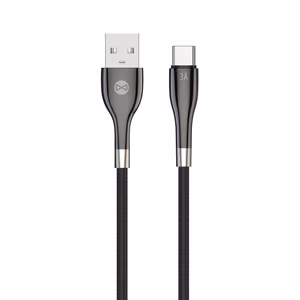 Forever Sleek kaabel USB - USB-C 1,0 m 3A must
