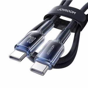 USB kaabel Joyroom S-A42 must Type-C / Type-C 120cm (kuni 60W)