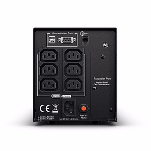 CyberPower PR750ELCD UPS interaktiivne 0.75 kVA 675 W 6 AC väljundit