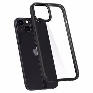 Spigen Ultra Hybrid iPhone 13 ümbris - matt must