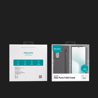 Nillkin Flex Pure Fold Ümbris jaoks Samsung Galaxy Z Fold 7 with S Pen Space - Must