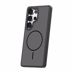 Frame Thin Mag ümbris for Samsung Galaxy S25 Ultra must