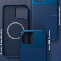 ATOM STUDIOS ümbris SPLIT SILICONE MAGSAFE IPHONE 13 PRO MAX sinine