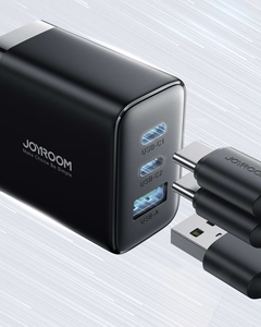 Зарядное устройство Joyroom "JR-TCF10" чёрное 32W (2xPD / 1xQC3.0)