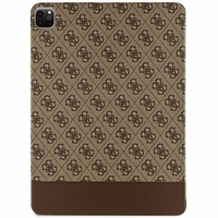 Guess 4G Stripe Allover ümbris jaoks iPad Pro 12.9" - brown