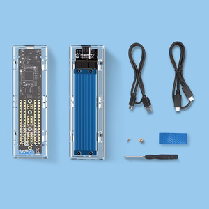 Orico TCM2-C3 M.2 NVMe USB-C-le 10Gb/s kettakorpus sinine