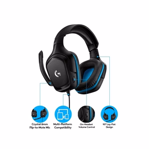 Logitech G G432 mänguri kõrvaklapid