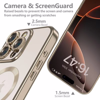 Tech-Protect MagFlex MagSafe Ümbris jaoks iPhone 16 Pro Max - kuldne