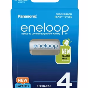 Laetavad patareid PANASONIC ENELOOP AAA 800 mAh 4 tk (BK-4MCDE/4CP)