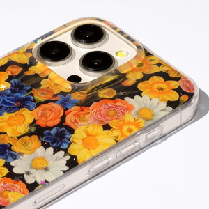 Glow Glam ümbris jaoks Motorola Moto G56 oranž
