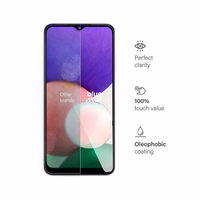 Karastatud klaas sinine Star - SAMSUNG Galaxy A22 4G/LTE/A33 5G/A34/A32 4G