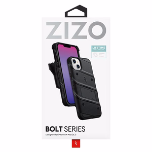 ZIZO BOLT Series ümbris seadmele iPhone 14 Plus, must