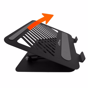 Reguleeritav, pööratav, ergonoomiline sülearvuti alus 10–17″ LAPTOP STAND ROTO MT2662