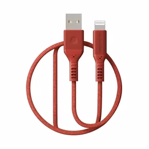 Premium MFI certifield Kaabel USB - Lightning (punane, 1.2m) Astro Pro Titan