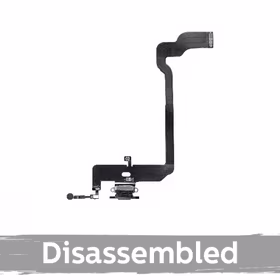 Charging Port Ühildub Apple iPhone Xs Max koos Flex Must (Used)