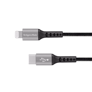 Kruger&Matz USB-C–Lightning C94 MFi kaabel, 1 m