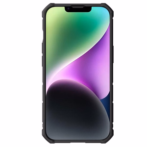 Nillkin CamShield Armor Pro Case iPhone 14 Plus soomustatud kate koos kaamera kaitserõngaga statiiviga sinine