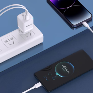 Wall Laadija GaN 33W PPS USB C/USB Dudao A13Pro - valge