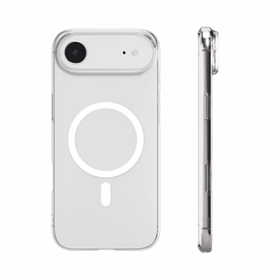 Puro 0.3 MAG Ultra-Slim TPU Ümbris Compatible with MagSafe jaoks iPhone 17 Air - Läbipaistev