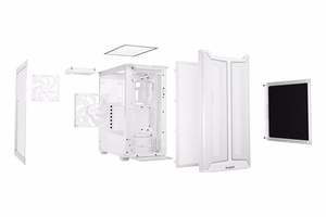 be quiet! Pure Base 501 DX valge Midi Tower