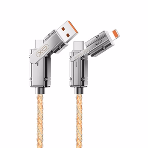 XO kaabel NB276 4w1 USB-C - Lightning + USB - USB-C 60W 1,0m szary