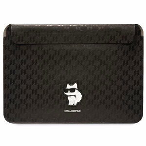 Karl Lagerfeld Saffiano Monogram Choupette ümbris jaoks a 16" laptop - must