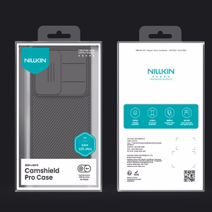 Nillkin CamShield Pro Ümbris jaoks Samsung S25 Ultra with Camera Cover - must