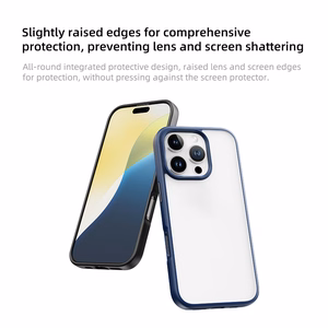 Rock Guard Series Чехол для Iphone 16 Pro Max прозрачно-серый