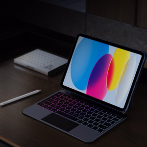 Dux Ducis MK-seeria klaviatuurümbris iPad 10" (2022) / iPad 11" (2025) jaoks, must
