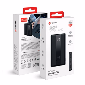 Powerbank Forcell F-Energy Energo P10K2 QC3.0 PD 3A 22,5W 10000 mAh must